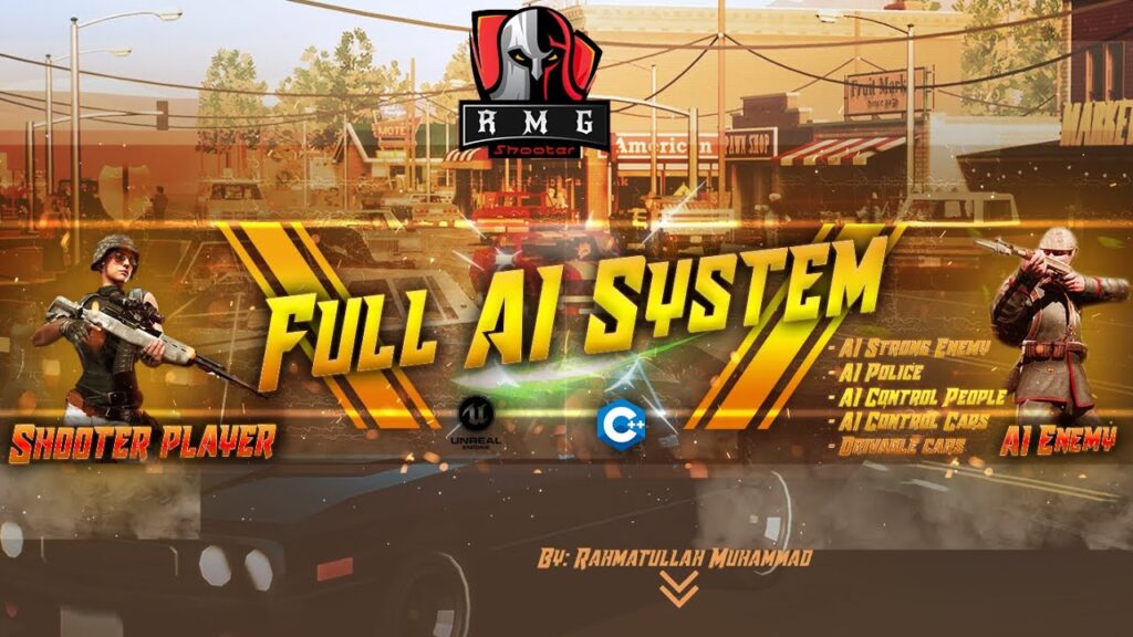 AI system in Unreal Engine 5 and C++, Beginner to advance